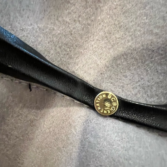 BCBG Purple Felt Fedora hat - Picture 2 of 5